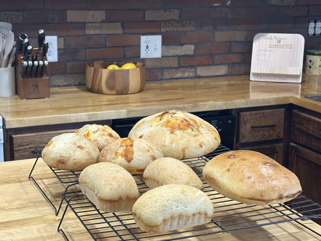 Monday morning bread.