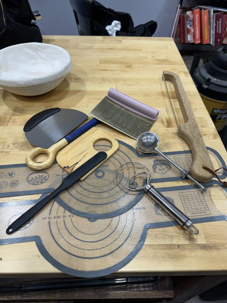 Sourdough- tools of the trade.